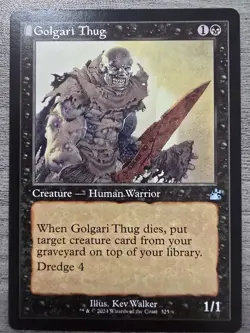 Golgari Thug (Retro Frame) (U) #325 Ravnica Remastered MTG NM - Image 1