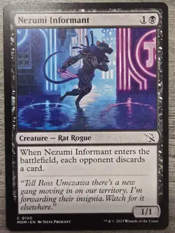 Nezumi Informant (C) #120 March of the Machine MTG NM - Image 1