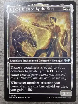Daxos, Blessed by the Sun (U) #2 March of the Machine: Multiverse Legends MTG NM - Image 1