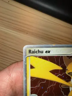 Raichu Ex 97/106 Emerald Holo Rare Pokemon TCG Nintendo Pikachu LP - Image 4