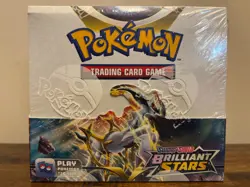 Pokemon TCG: Sword & Shield Brilliant Stars Factory Sealed Booster Box - Image 1