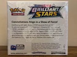 Pokemon TCG: Sword & Shield Brilliant Stars Factory Sealed Booster Box - Image 3