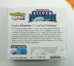 Pokemon Booster Box Sword & Shield Silver Tempest Sealed 2022 English - Image 2