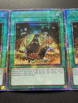 3x Pre-Preparation Of Rites | RA01-EN055 | Quarter Century Secret Rare | YuGiOh! - Image 5
