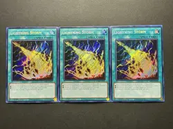 3x Lightning Storm | RA01-EN061 | Secret Rares | NM | 1st Edition | YuGiOh! - Image 1