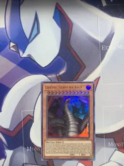 Divine Serpent Geh - DUPO-EN047 - Ultra Rare - 1st Edition Near Mint Yugioh! - Image 1