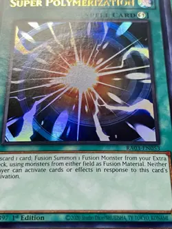 3x Super Polymerization | RA03-EN053 | Ultra Rares | NM | 1st Ed | YuGiOh! - Image 4