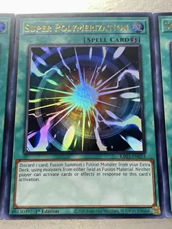 3x Super Polymerization | RA03-EN053 | Ultra Rares | NM | 1st Ed | YuGiOh! - Image 5