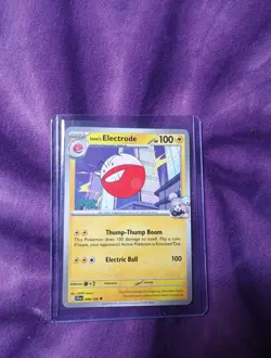 Stage 1 lono S Electrode Pokemon Training Card Game - Image 1