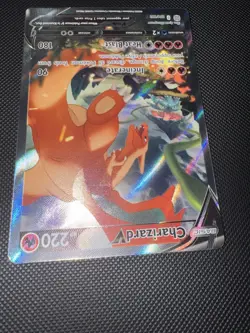 Charizard V Alternate Art 154/172 Brilliant Stars Near Mint Pokemon Card English - Image 3