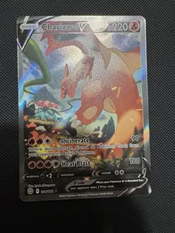 Charizard V Alternate Art 154/172 Brilliant Stars Near Mint Pokemon Card English - Image 5