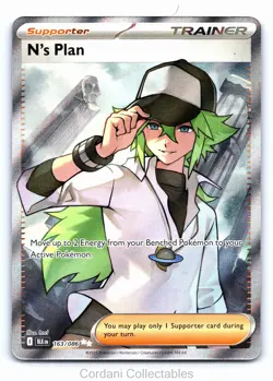N's Plan 163/086 - Black Bolt - Pokemon Card - Near Mint - Image 1