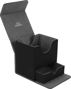 AEGIS GUARDIAN Card Deck Box with Dice Tray for MTG Cards, Commander Deck Box Fi - Image 1