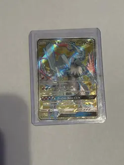Pokemon TCG White Kyurem GX Dragon Majesty SM141 Holo Promo Card NM/M - Image 3