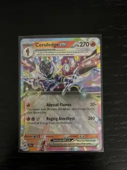Ceruledge EX Surging Sparks Double Rare Pokemon Card 036/191 (NM) - Image 1