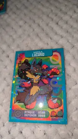 CARD POKEMON EJ VOL. III #44 MEGA LUCARIO 2020 Sinnoh South America TCG FOIL - Image 5