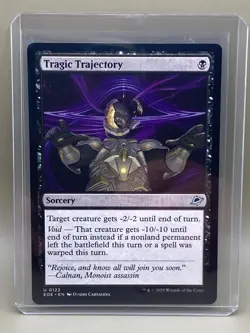 TRAGIC TRAJECTORY #0122 Edge Of Eternities MTG UNCOMMON Card NM - Image 1