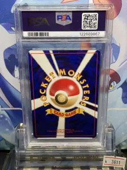 Pokemon Card PSA9 Brock's Rhydon Lv.38 Old Back Holo Rare 1998 Japanese - Image 2