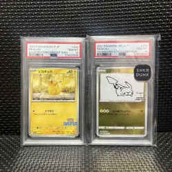 Pokemon Card PSA10 Pikachu 2Cards set 242/SV-P 208/S-P Promo Japanese - Image 1