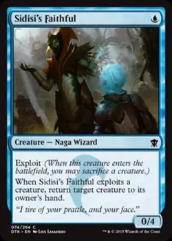 Sidisi's Faithful - Light Play MTG Dragons of Tarkir - Image 1
