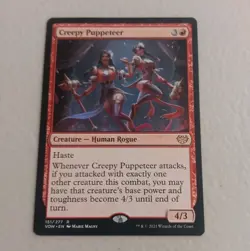 Creepy Puppeteer -Innistrad: Crimson Vow MTG NM - Image 1
