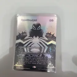 MTG Spider-Man Opposition Agent (Agent Venom) Borderless FOIL - Image 1