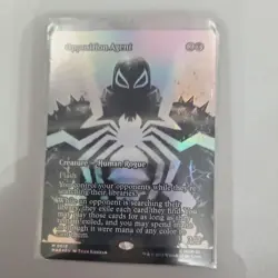 MTG Spider-Man Opposition Agent (Agent Venom) Borderless FOIL - Image 2