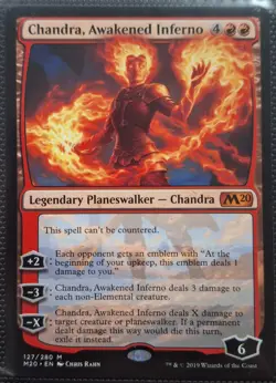 MTG - Chandra, Awakened Inferno NM Core Set 2020 M20 127/2800 - Image 1