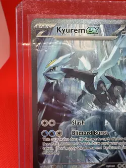 Kyurem EX 165/086 Special Illustration Rare Pokemon TCG SV: Black Bolt New MINT - Image 2
