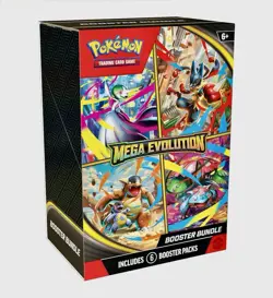 Pokemon TCG Mega Evolution Booster Bundle 6x Booster Pack *SEALED* FREE Delivery - Image 1