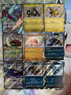 Pokemon Paldean Fates Lot of 9 Cards Shiny & Baby Shiny Holo Mint (English) TCG - Image 1