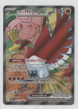 Ethan's Ho-Oh ex Ultra Rare Pokemon Destined Rivals (DRI) #209 - Image 1