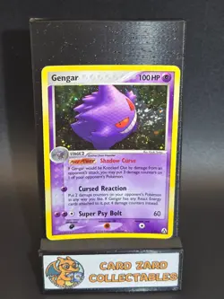 🌀HOLO SWIRL🌀2006 POKEMON EX LEGEND MAKER #5 GENGAR-HOLO MP/LP🌀 - Image 2