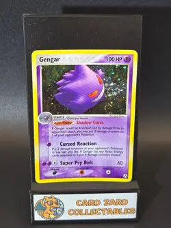 🌀HOLO SWIRL🌀2006 POKEMON EX LEGEND MAKER #5 GENGAR-HOLO MP/LP🌀 - Image 3