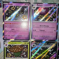 Pokemon Paldean Fates Lot of 9 Cards Shiny & Baby Shiny Holo Mint (English) TCG - Image 4