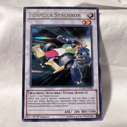 Yugioh Formula Synchron DUSA-EN086 Ultra Rare 1st Ed LP - Image 1