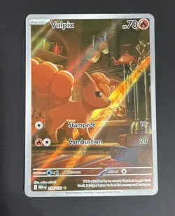 Vulpix 138/132 Pokemon Card Illustration Rare Mega Evolutions NM TCG - Image 1