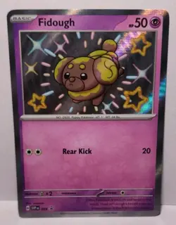 Shiny Fidough Promo SVP 069 Pokemon Card - Image 1