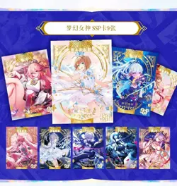 Goddess Feast Anime Trading Card Game Premium Booster Box SET 4 new - Image 5