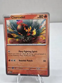 Pokemon Card TCG: Charcadet 026/182 S&V Paradox Rift Cosmos Holo Promo - Image 1