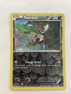 Pawniard Reverse Holo XY Steam Siege 63/114 | Pokemon Card FREE SHIPPING - Image 1
