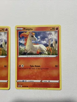 2x Pokemon Ponyta 21/195 Silver Tempest Card FREE SHIPPING - Image 3