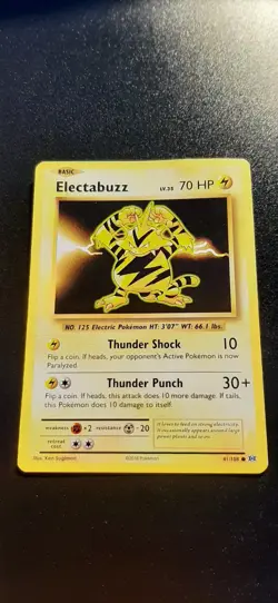 Electabuzz 41/108 XY Evolutions Regular Common Pokemon Card TCG Trading Game - Image 1
