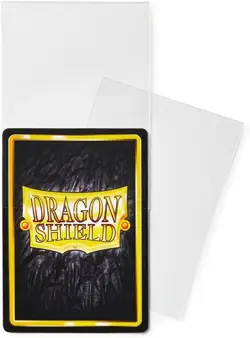 100 Clear Standard Size Trading Card Sleeves Protectors for All TCG Games - Image 2