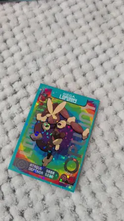 CARD POKEMON EJ VOL. III #42 MEGA LOPUNNY 2020 Sinnoh South America TCG FOIL - Image 2