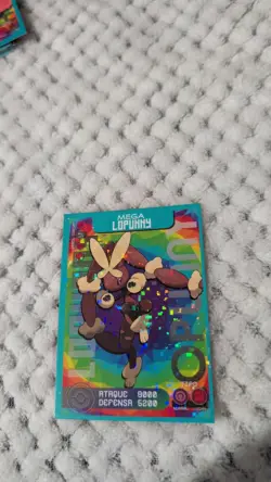 CARD POKEMON EJ VOL. III #42 MEGA LOPUNNY 2020 Sinnoh South America TCG FOIL - Image 4