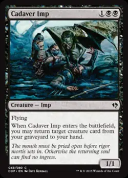 Cadaver Imp - Light Play MTG Duel Decks: Zendikar vs Eldrazi - Image 1