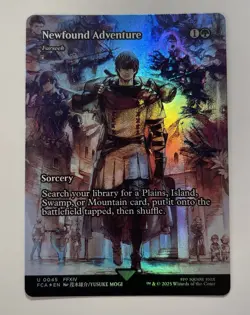 MTG Newfound Adventure - Farseek (Showcase) Final Fantasy: Through the Ages Foil - Image 1