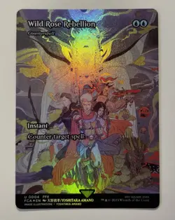 MTG Wild Rose Rebellion - Counterspell Final Fantasy: Through the Ages Foil - Image 1