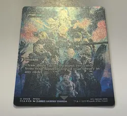 MTG Endwalker - Brainstorm (Showcase) Final Fantasy: Through the Ages Foil - Image 3